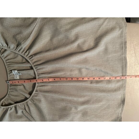 Madewell Texture & Thread Peasant Blouse Size M - Picture 5 of 5